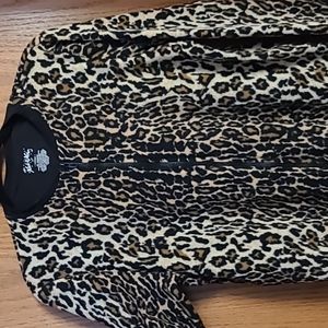 Womens Leopard onsie S